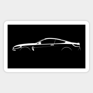 BMW M8 (G15) Silhouette Magnet